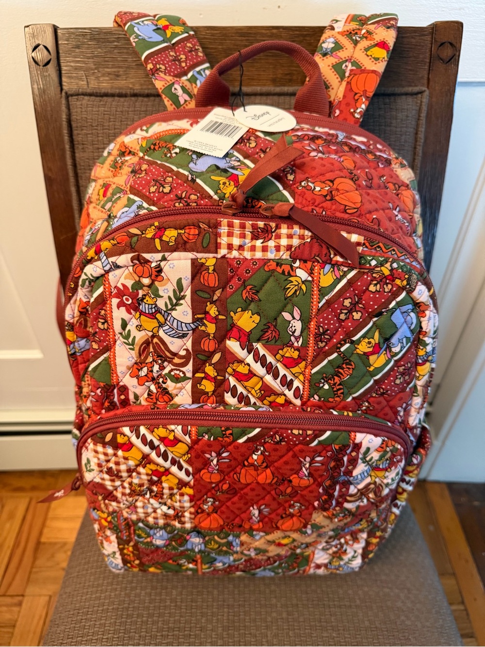 NWT Winnie the Pooh Vera Bradley Essential Backpack- “Autumn Treasures” 2026